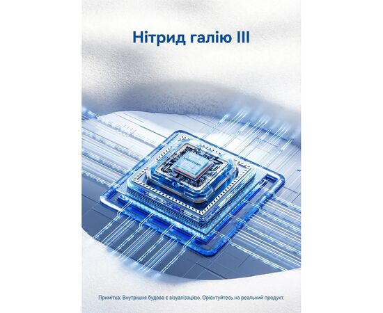 Зарядное устройство Vention 1xUSB-C PD30W + 1xUSB QC3.0 30W GaN + cable USB-C to USB-C 1.0m white (TZ-FEQW0-EU-01), изображение 4