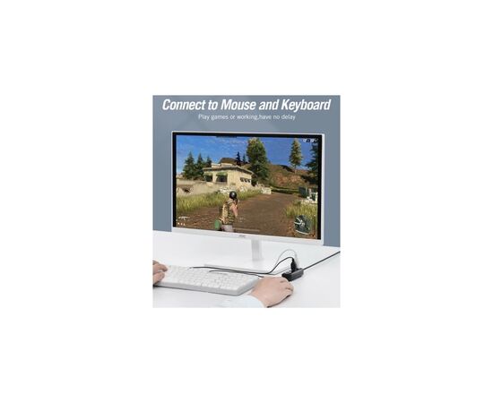 Концентратор Vention USB 2.0 to 4xUSB 2.0 0.15m black (VAS-J43-B015), изображение 7