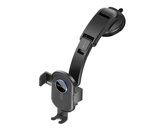 Универсальный автодержатель Vention 4.7-7.2" зажим One Touch, присока, черный (KSCB0)