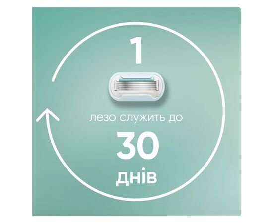 Бритва Gillette Venus Extra Smooth Sensitive RoseGold с 3 сменными картриджами (7702018609994), изображение 6