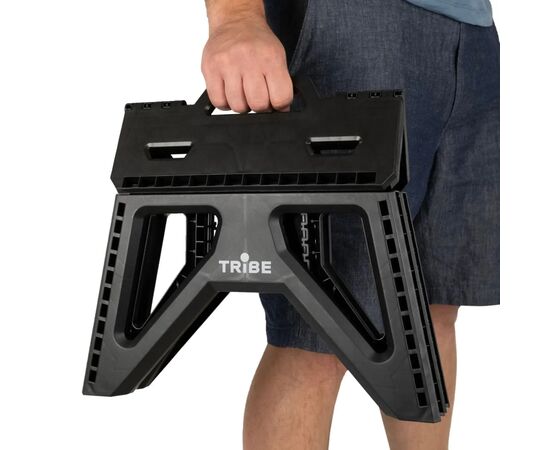 Стул складной Tribe Camp Chair Low пластиковий Black (T-EF-0001-black), изображение 8