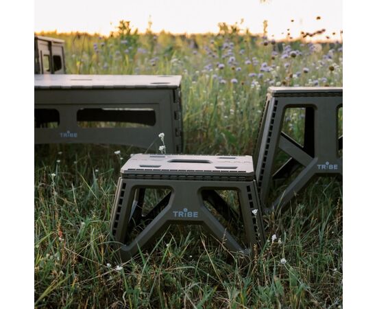 Стілець складаний Tribe Camp Chair Low пластиковий Olive (T-EF-0001-olive), зображення 12