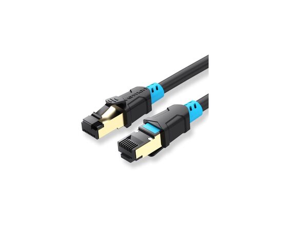 Патч-корд 30м, S/FTP cat 6 RJ-45 black Vention (VAP-A06-B3000)