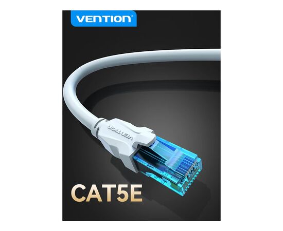 Патч-корд 3м, RJ-45 cat 5e UTP blue Vention (VAP-A10-S300), изображение 10