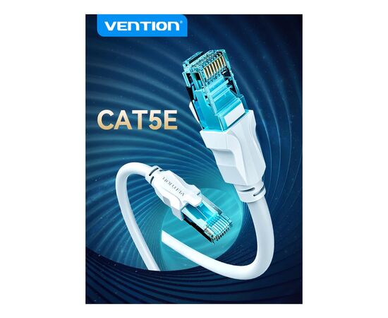 Патч-корд 3м, RJ-45 cat 5e UTP blue Vention (VAP-A10-S300), изображение 11