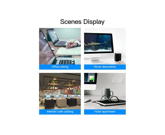 Патч-корд 3м, RJ-45 cat 5e UTP blue Vention (VAP-A10-S300), изображение 12