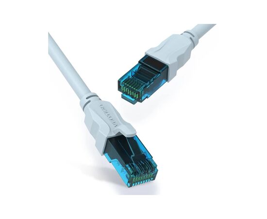 Патч-корд 3м, RJ-45 cat 5e UTP blue Vention (VAP-A10-S300), изображение 2