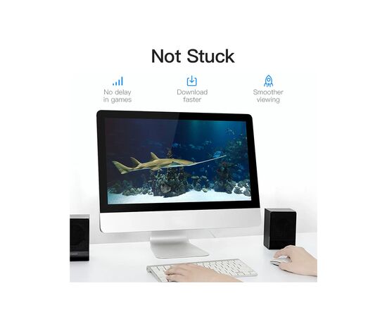 Патч-корд 3м, RJ-45 cat 5e UTP blue Vention (VAP-A10-S300), изображение 4