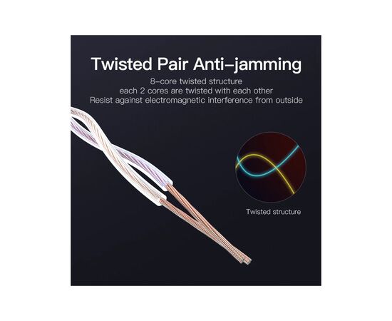 Патч-корд 3м, RJ-45 cat 5e UTP blue Vention (VAP-A10-S300), изображение 6