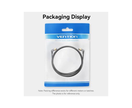 Патч-корд 1м STP cat 8 RJ-45 90° corner black Vention (IKLBF), изображение 12