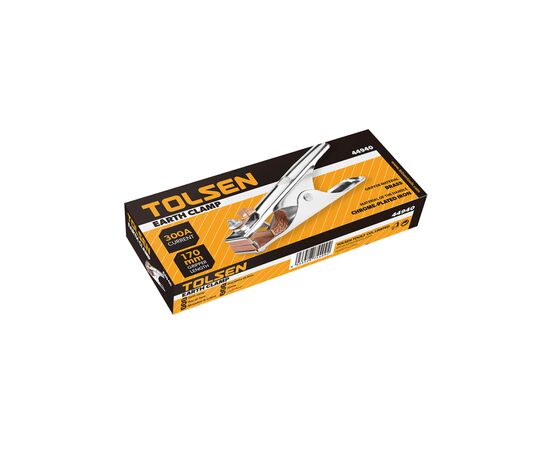 Клещи Tolsen зажим массы обратного кабеля 300А (44940), изображение 2