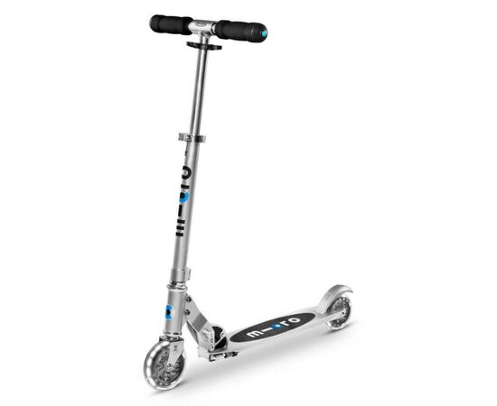 Самокат Micro Sprite Silver LED (SA0216)