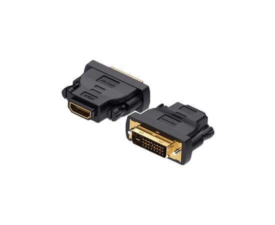 Переходник DVI(24+1) Male to HDMI Female black Vention (ECDB0)