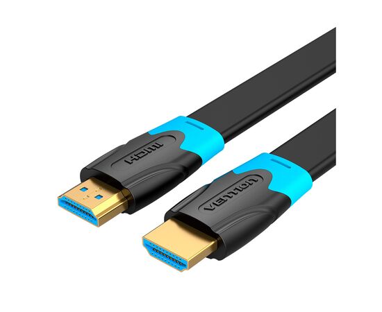 Кабель мультимедийный HDMI M to HDMI M 1.5m black Vention (AAKBG)