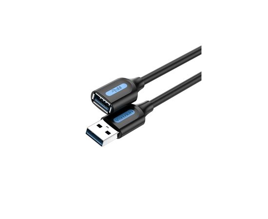 Дата кабель USB 2.0 AM/AF 2.0m black Vention (CBHBH)