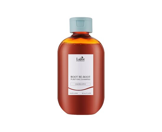 Шампунь La'dor Root Re-Boot Purifying Shampoo Ginger & Apple 300 мл (8808033021779), изображение 2