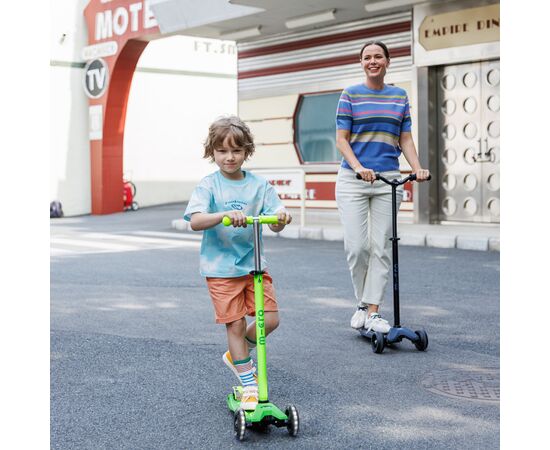 Самокат Micro Maxi Deluxe Neon LED" Зелений папуга" (MMD232), изображение 10