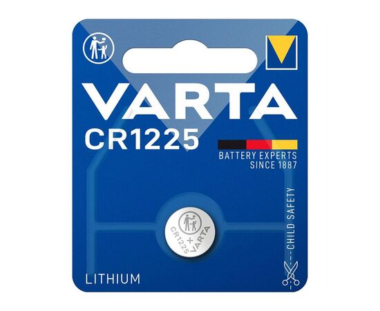 Батарейка CR 1225 літієва * 1 Varta (06225101401)