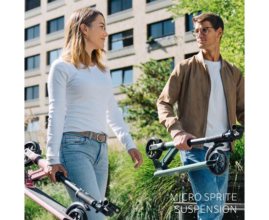 Самокат Micro Sprite Suspension складаний Рожевий (SA0248), изображение 9