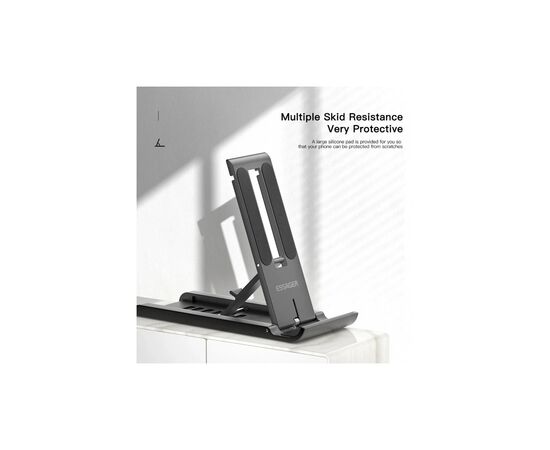 Подставка для планшета и телефона Sailing Desktop Phone Holder Black Essager (EZJZM-FC01), изображение 5