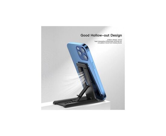 Подставка для планшета и телефона Sailing Desktop Phone Holder Black Essager (EZJZM-FC01), изображение 8