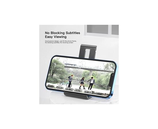 Подставка для планшета и телефона Sailing Desktop Phone Holder Black Essager (EZJZM-FC01), изображение 9