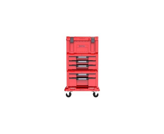 Ящик для инструментов QBRICK SYSTEM набор на платформе, 21", 525*345*885, SYSTEM PRO Drawer Workshop Set 4 Red (Z258360PG003), изображение 2