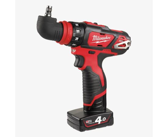 Шуруповерт Milwaukee M12 BDDXKIT-202C Li-Ion 2x2Ah, 3 насадки. (4933447836), изображение 3
