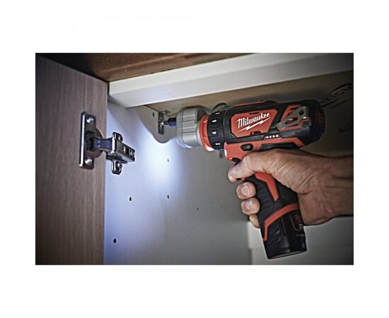 Шуруповерт Milwaukee M12 BDDXKIT-202C Li-Ion 2x2Ah, 3 насадки. (4933447836), изображение 6