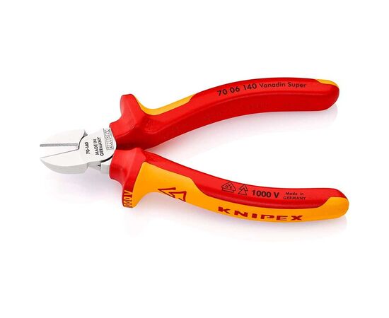 Кусачки KNIPEX боковые 70 06 140 (70 06 140), изображение 2