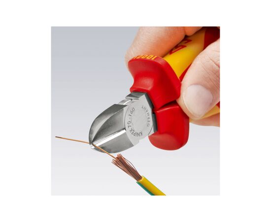 Кусачки KNIPEX боковые 70 06 160 (70 06 160), изображение 5