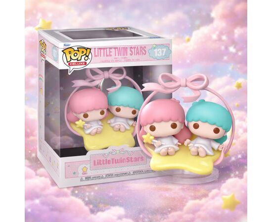 Фигурка Funko Pop Hello Kitty Маленькие близнецы-звездочки Кики и Лала (90588), изображение 3