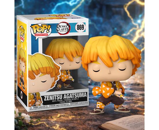 Фигурка Funko Pop серии Убийца демонов - Зеницу Агацума (49012), изображение 3