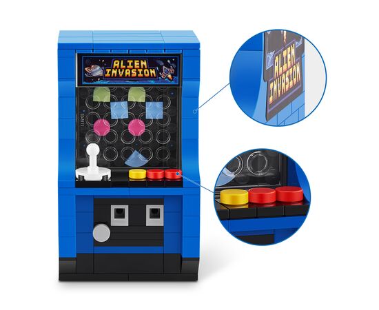 Конструктор Max в капсулі Retro S1 – Ігровий аркадний автомат (83185BGQ8), зображення 2