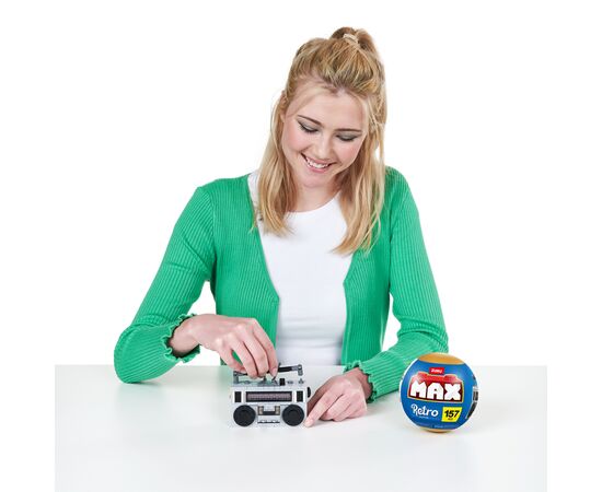 Конструктор Max в капсуле Retro S1 – Кассетный магнитофон (83185DGQ8), изображение 6