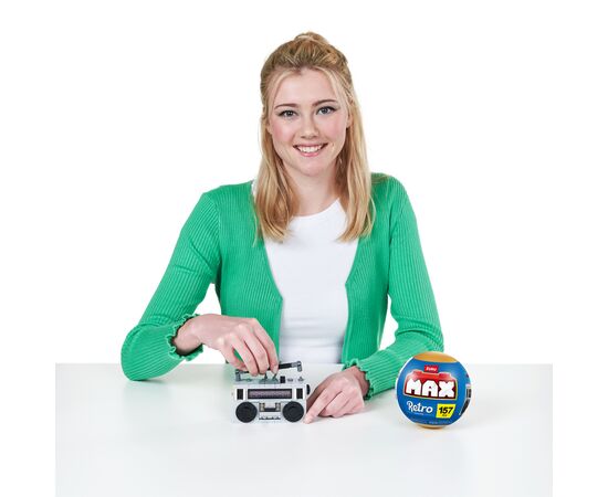 Конструктор Max в капсуле Retro S1 – Кассетный магнитофон (83185DGQ8), изображение 7