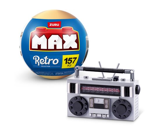 Конструктор Max в капсуле Retro S1 – Кассетный магнитофон (83185DGQ8)