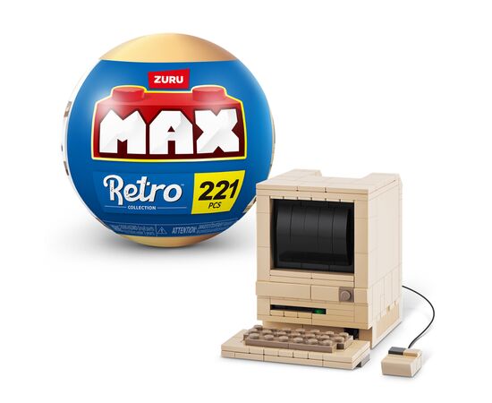 Конструктор Max в капсуле Retro S1 – Компьютер Макинтош (83185AGQ8)