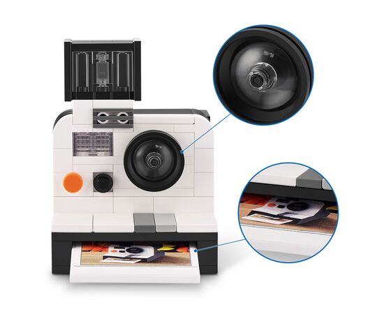 Конструктор Max в капсуле Retro S1 – Фотоаппарат Поллароид (83185EGQ8), изображение 2