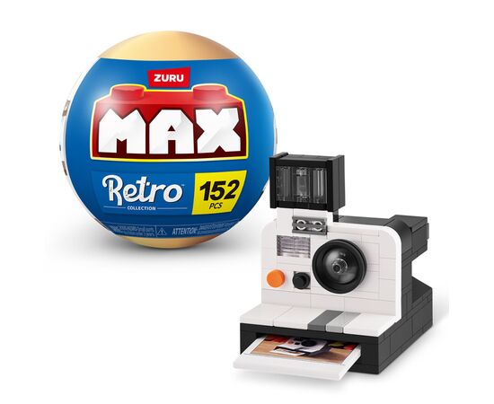Конструктор Max в капсуле Retro S1 – Фотоаппарат Поллароид (83185EGQ8)