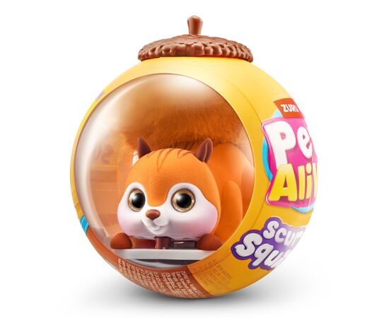 Інтерактивна іграшка Pets & Robo Alive Pets alive S1 Білочка помаранчевий (9565A)