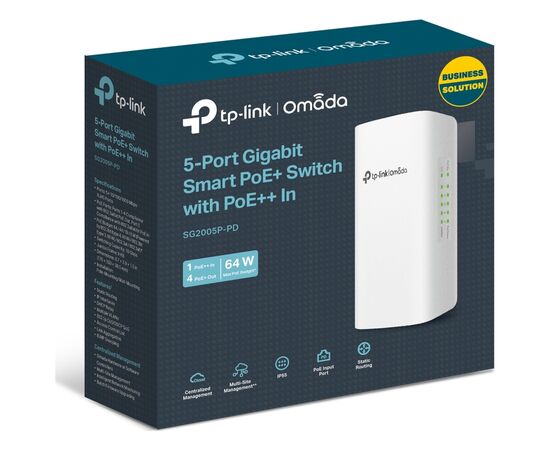 Комутатор мережевий TP-Link SG2005P-PD, зображення 5