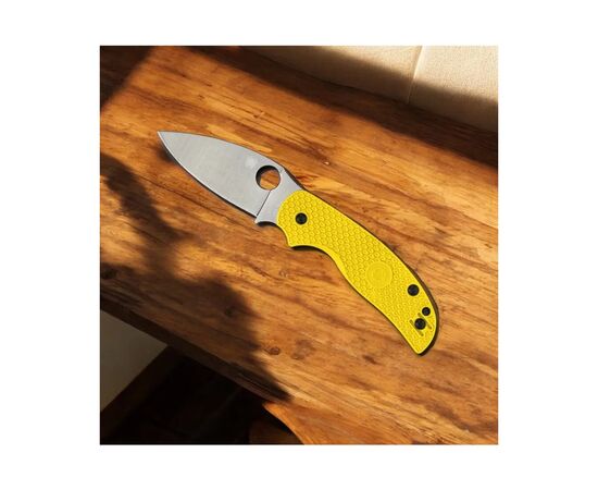 Нож Spyderco Sage 5 Lightweight CPM MagnaCut FRN Yellow (C123PYL), изображение 3