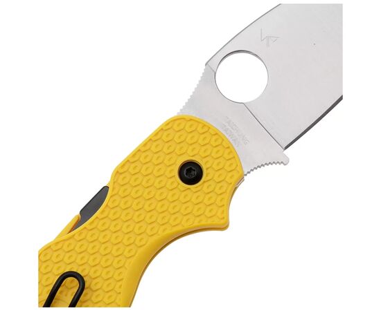 Нож Spyderco Sage 5 Lightweight CPM MagnaCut FRN Yellow (C123PYL), изображение 8