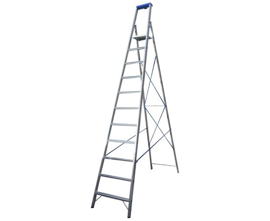 Лестница ELKOP стремянка 11сх. верхняя ступенька-2,6м (JHR 611)