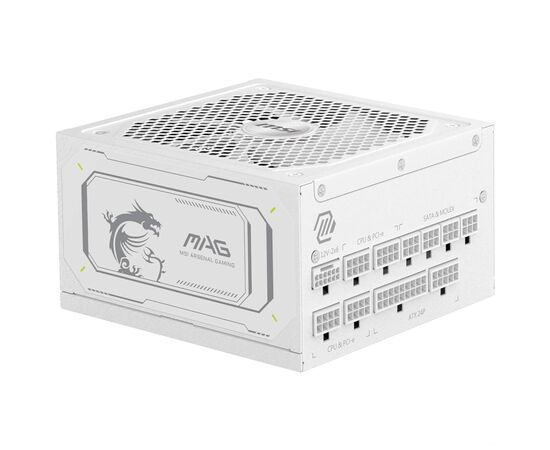 Блок питания MSI 1000W (MAG A1000GL PCIE5 WHITE)