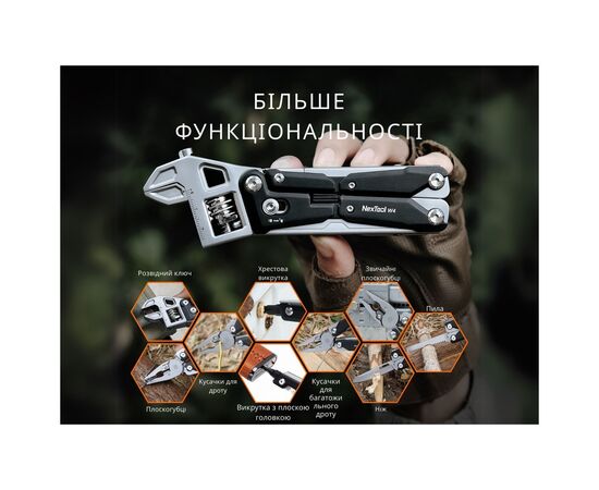 Мультитул NexTool Wrench W4 (NE20362A), изображение 9