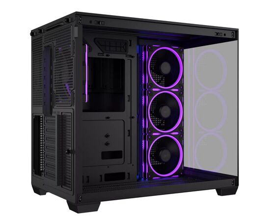 Корпус для ПК ASUS A32 Plus Black Tempered Glass (90DC00S0-B19000), изображение 4