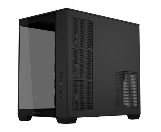Корпус для ПК ASUS A32 Plus Black Tempered Glass (90DC00S0-B19000), изображение 8