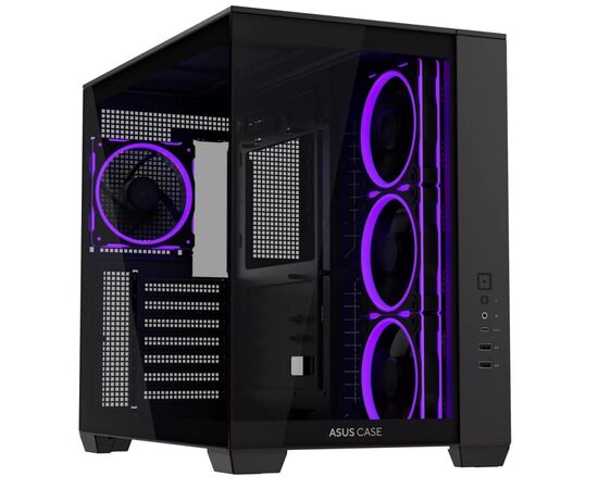 Корпус для ПК ASUS A32 Plus Black Tempered Glass (90DC00S0-B19000)